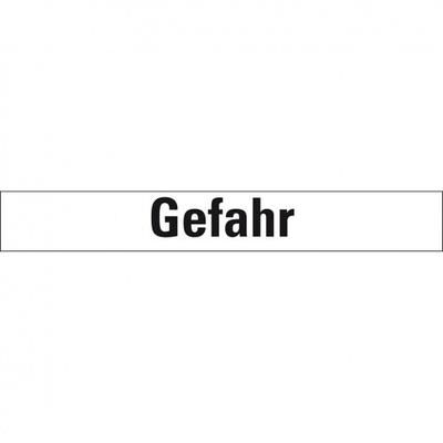 Aufkleber I Signalwort Gefahr, Folie, selbstklebend, 37x15mm, 30/Bogen, GHS-Verordnung