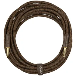 Fender Paramount 18,6' Acoustic Instrument Cable, Brown - Instrumentenkabel