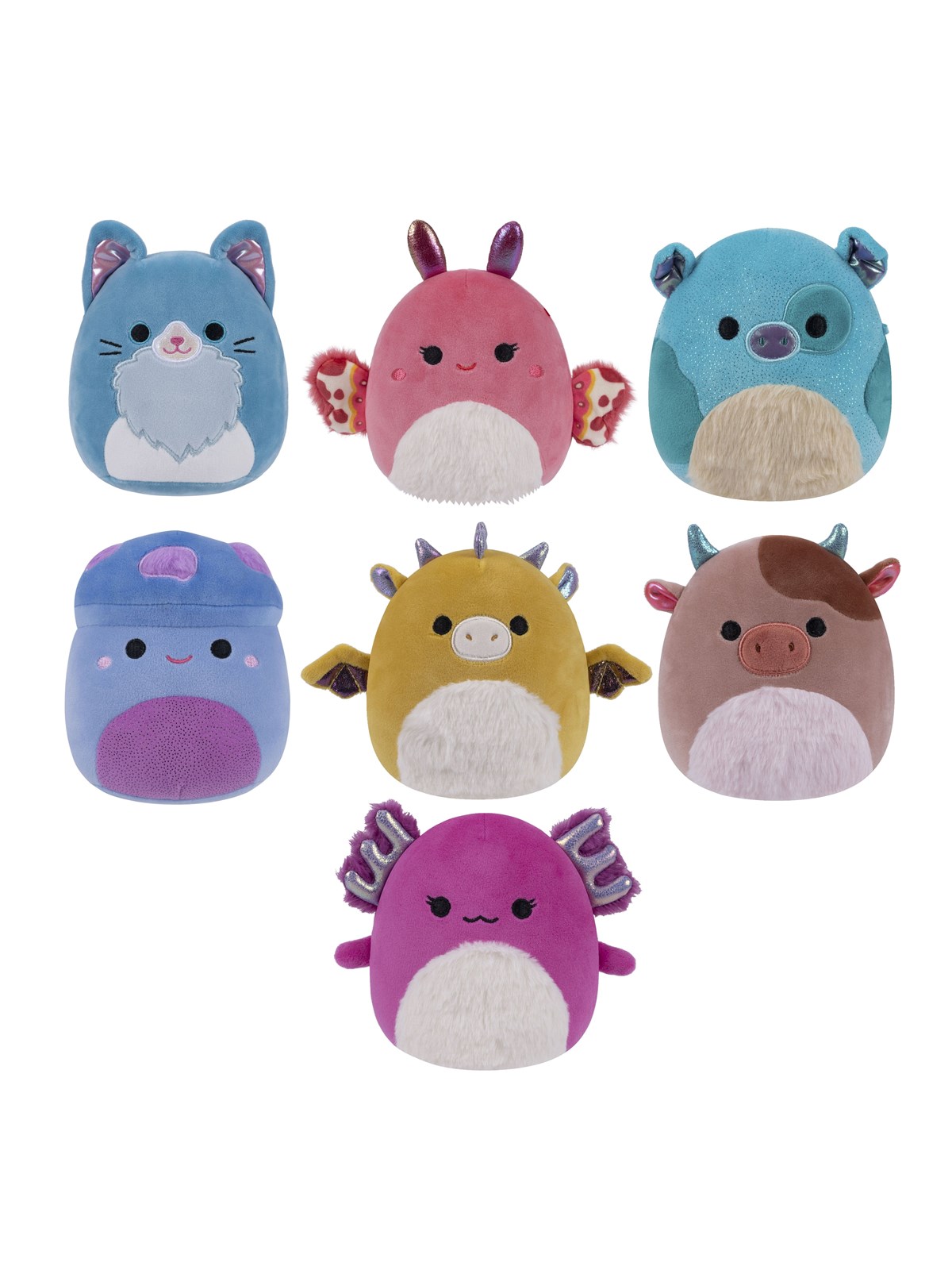 Squishmallows 13 cm Scented Mystery Bag Iridescent