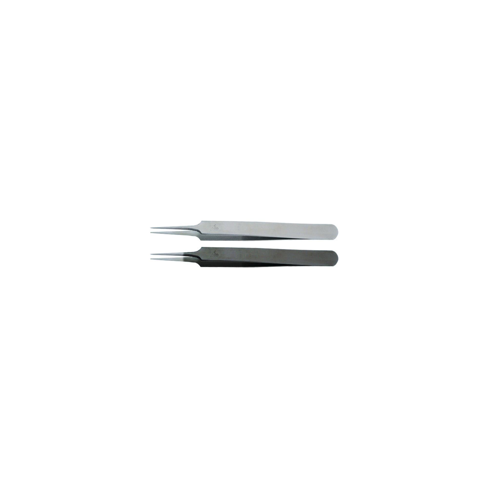 HOLEX Pinzette abgesetzt spitz, 110 mm, Form 5, N (727560 N)