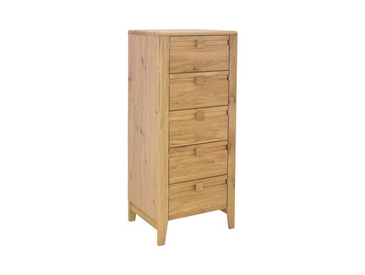 Linea Natura Kommode, Eiche Artisan, Wildeiche, Holz, Holzwerkstoff, Wildeiche,Wildeiche,Wildeiche, massiv,massiv,massiv, 5 Schublade(n) Schubladen, 52.6x127.3x42.7 cm, Beimöbel erhältlich, Kleinmöbel, Kommoden, Kommoden