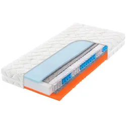 Orthopädische Matratze, Höhe 20 cm, Kontakt Bambus