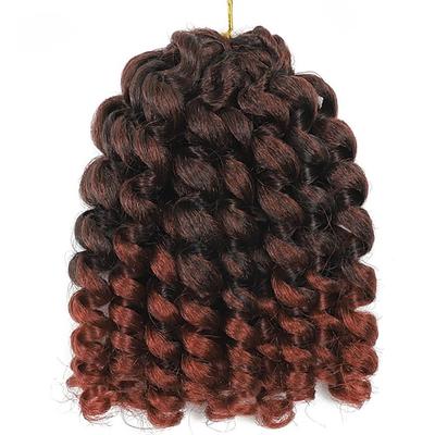 zauberstab locken häkeln zöpfe haar 8 zoll jamaikaner zauberstab locken ombre häkeln haar jamaikaner hüpfen häkeln zauberstab locken farbige häkeln zöpfe ringlet twist haarverlängerung häkeln haar für