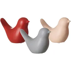 Ritzenhoff & Breker Tiere Dekofigur Vogel 10 cm 3er Set gemischt