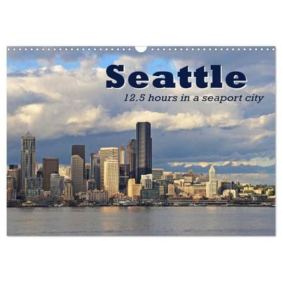 Seattle (Wall Calendar 2027 DIN A3 landscape), CALVENDO 12 Month Wall Calendar