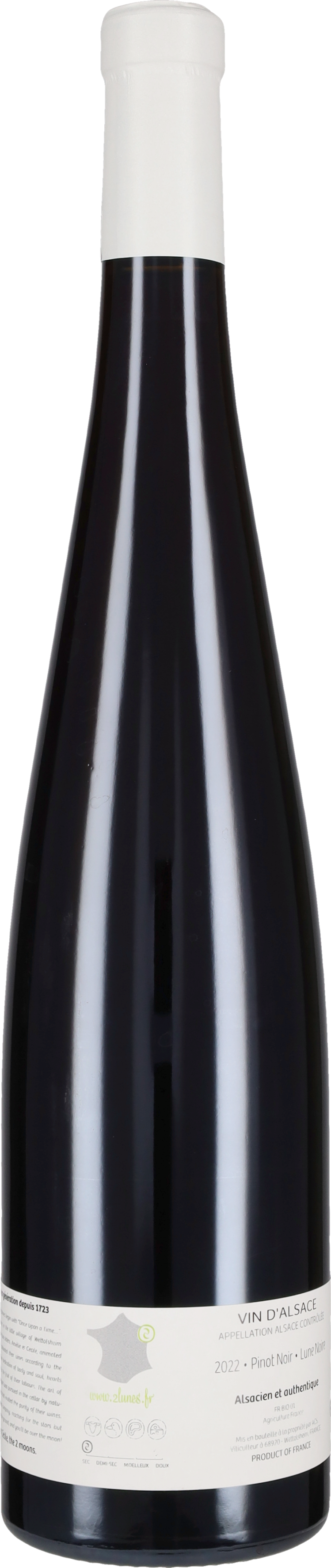 Pinot Noir 'Lune Noire' Vignoble Des 2 Lunes 2022