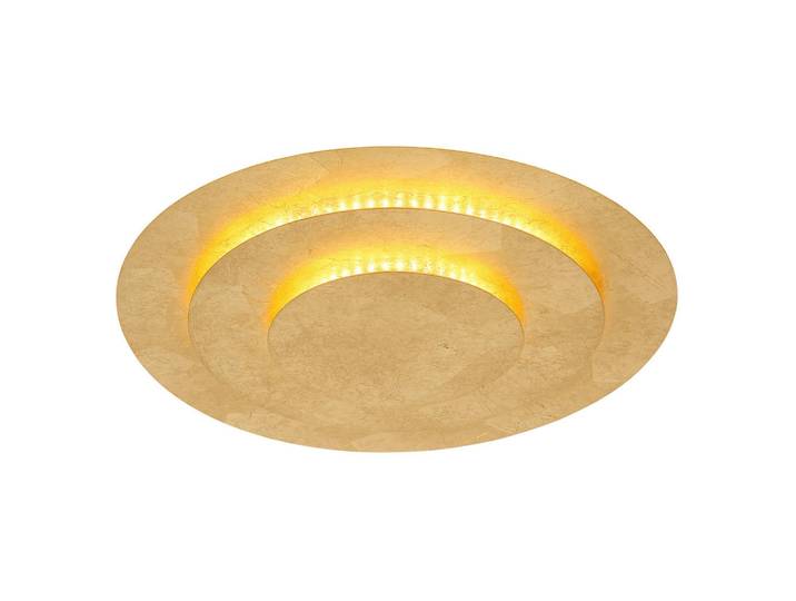Globo Led-Deckenleuchte, Goldfarben, Metall, rund, 35x4.7x35 cm, CE, Lampen & Leuchten, LED Beleuchtung, LED-Deckenleuchten