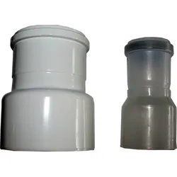 WOLF Reduzierung DN80/125 - DN60/100, aus PP