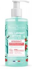 BeauTerra Gel Intime Apaisant Aloe Vera Cranberry Bio 500 ml - Flacon-Pompe 500 ml