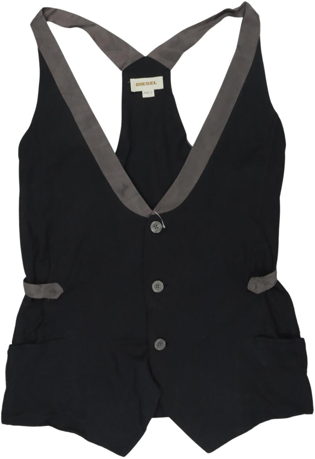 Diesel Damen Weste, Mehrfarbig, Gr. S, kein / Etikett - Second Hand