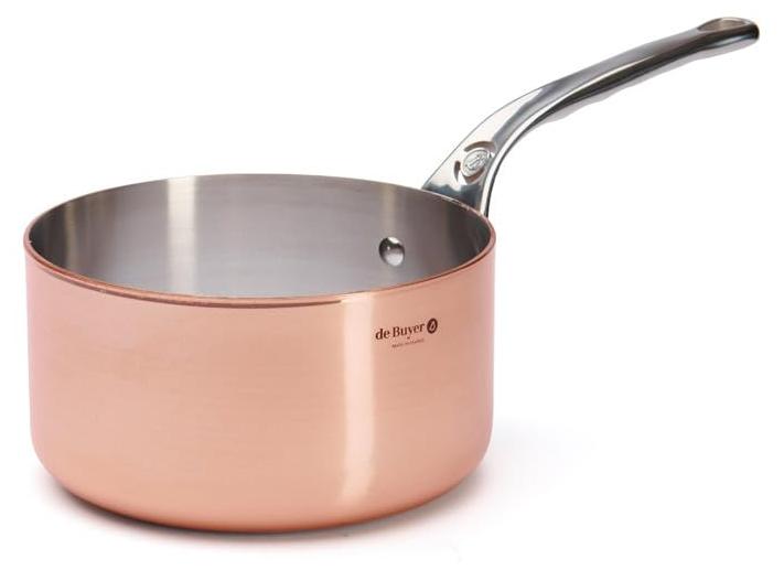 Edelstahl-Kochtopf 18 cm, 2,5 Liter, 2 mm dick