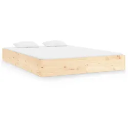 vidaXL Massivholzbett ohne Matratze 160x200 cm