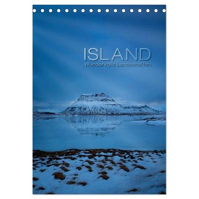 Island - Wundervolle Landschaften (Tischkalender 2026 DIN A5 hoch), CALVENDO Monatskalender