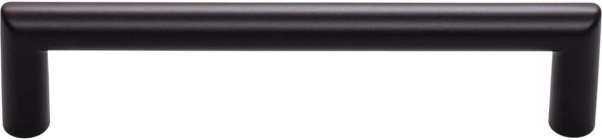 Matzwarte meubelknop ladegreep voor kasten met een breedte van 139 mm