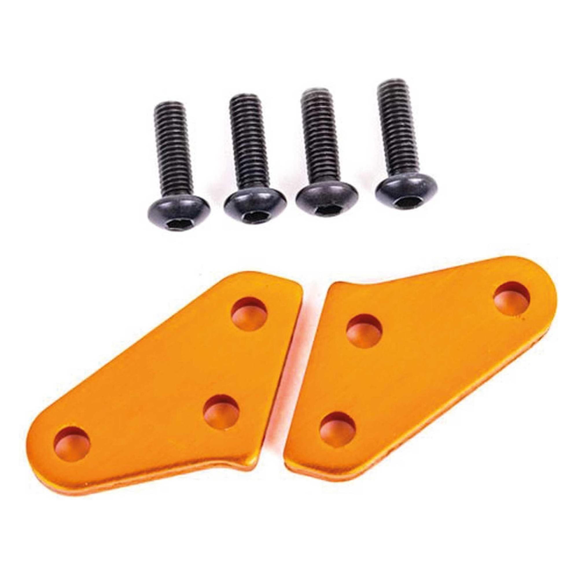 Traxxas lenkhebel-arm alu orange-eloxiert (2) für 9537 & 9637 (TRX9636T)