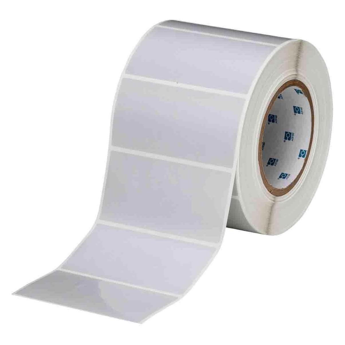 Brady THT-55-480-1, Polyester, Hellgrau, 101.60 x 50.80 mm, permanent (1000 E.) (106.68 mm) (THT-55-480-1)
