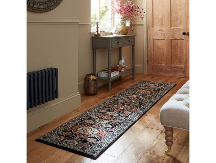 Läufer Gillingham 66 x 300cm Blau/Blau