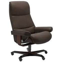 Stressless Bürostuhl View Office Leder Braun Batick Brown