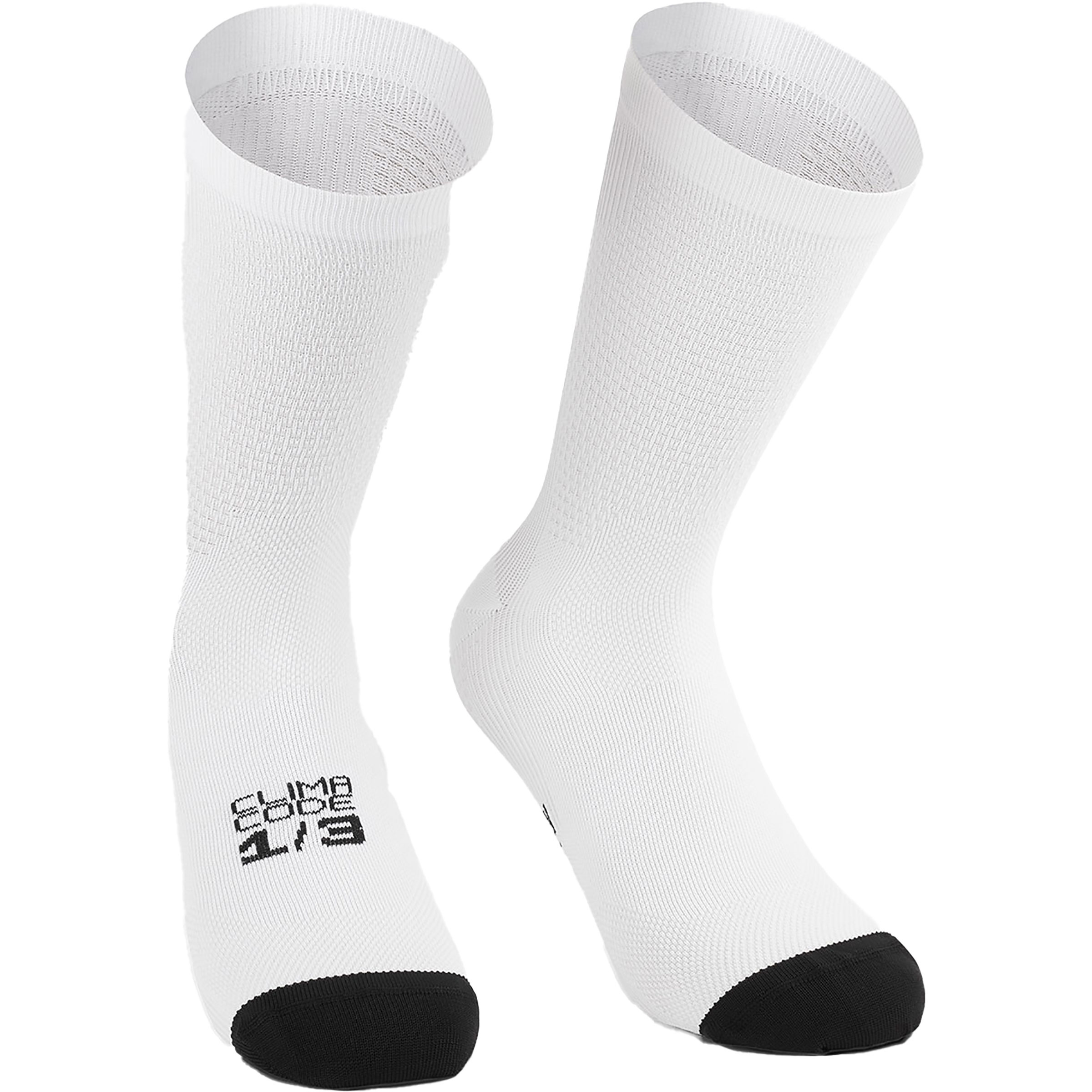 Assos Endurance S11 Fahrradsocken weiss Größe 39 Mountainbike | Rennrad | Gravel Elastisch