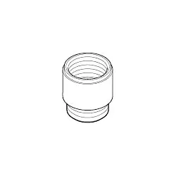 Dornbracht Adap. nippel 1/2-14 npt i 0924031311090 roh