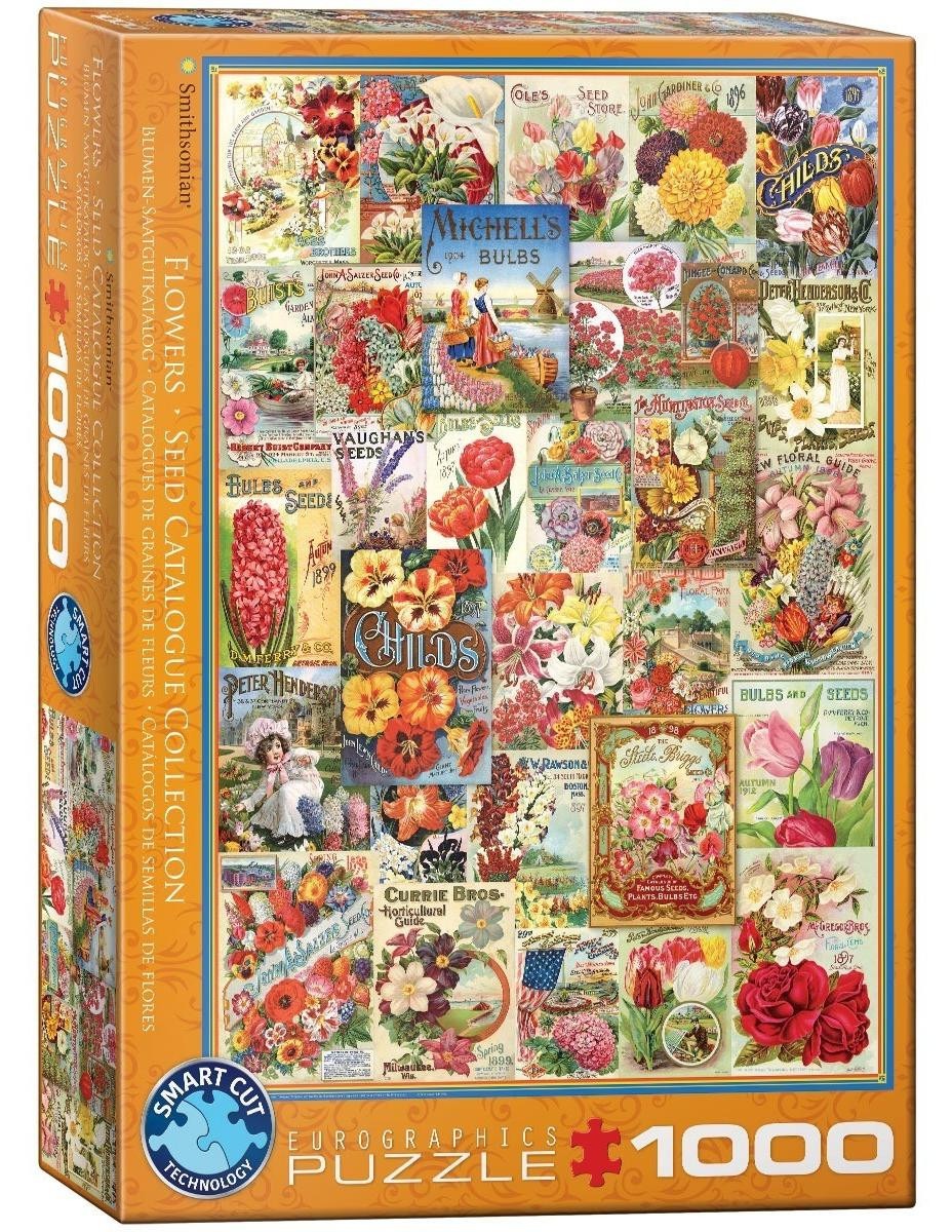 Eurographics Puzzel Bloemenzaadcatalogus 1000 stukjes