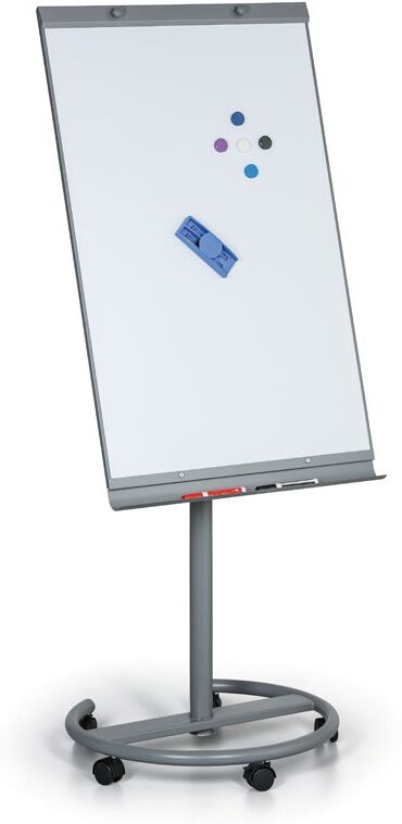 B2B Partner Flipchart mit Rollen ROUND BW