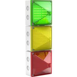 Pfannenberg Signalampel LED QUADRO-LED-TL RD YE GN HV 21106640008 Mehrfarbig 230 V/AC