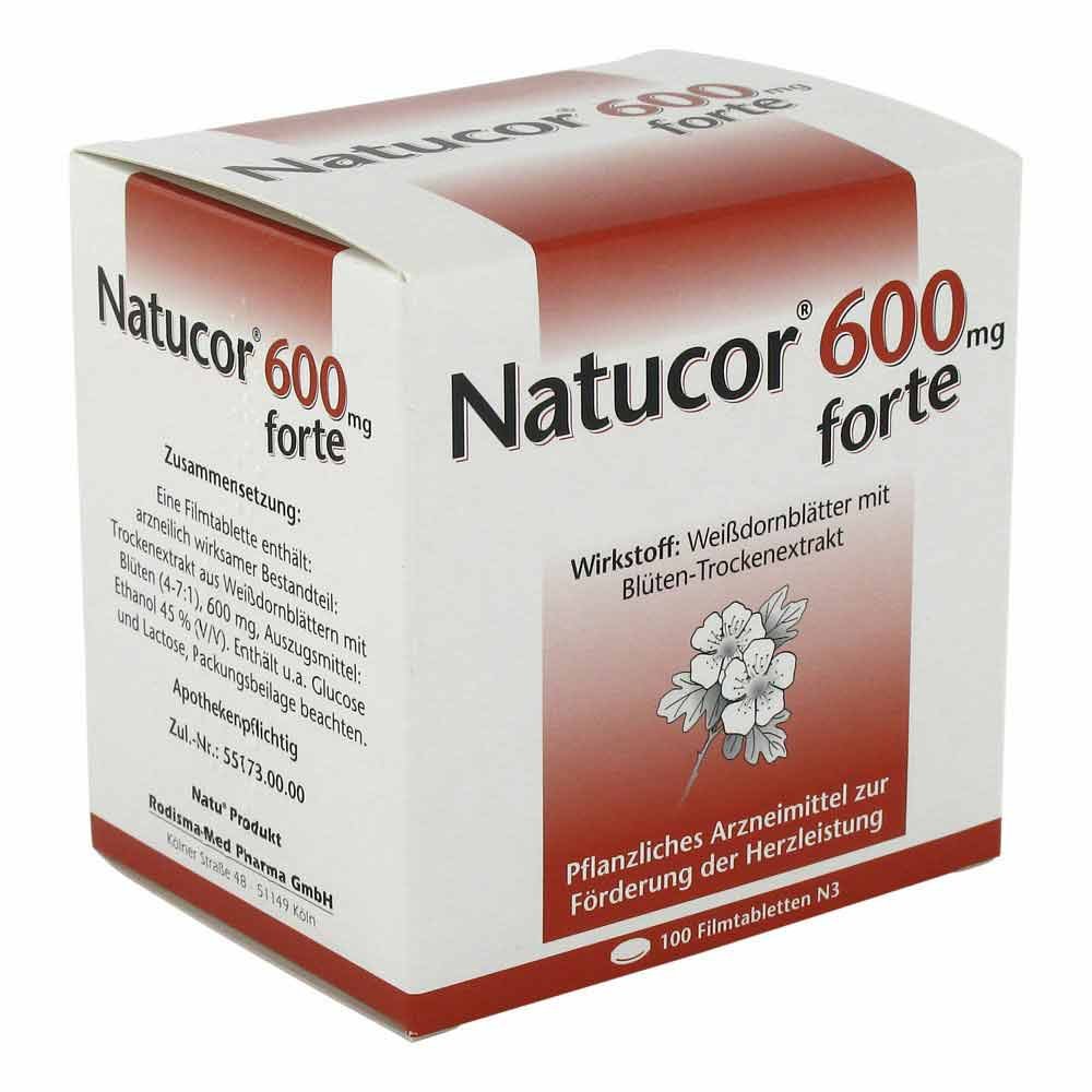 Rodisma-Med Pharma GmbH Natucor 600mg forte 04165301