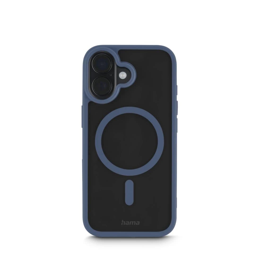 Hama 232382 Frame Protect Cover für iPhone 17 (Blau, Transparent) 00232382