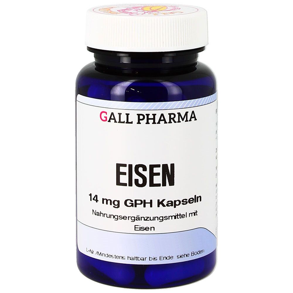 Eisen 14 mg GPH Kapseln 120 St