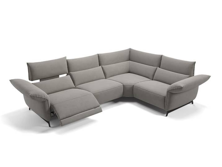 Stoff Ecksofa CUNEO Relaxsofa Garnitur