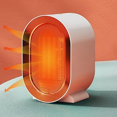 Tragbare elektrische Heizung mit Thermostat, 1200 W, sicher und leise, PTC-Keramikheizung, heizt bis zu 20 Quadratmeter Innenbereich, Winter-Warmluftgebläse, Mini-Heizkörper, Heizventilator für