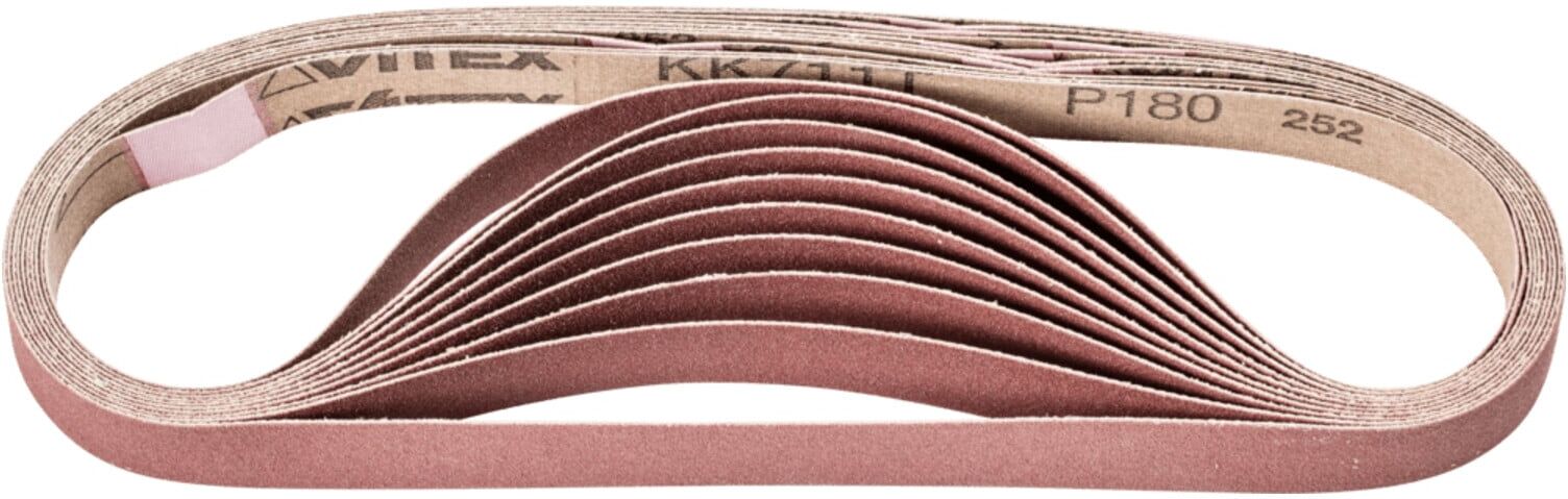 PFERD TOOLS Korund Schleifband BA 16x520mm A180 für universelle Anwendung mit Bandschleifer (45002818)