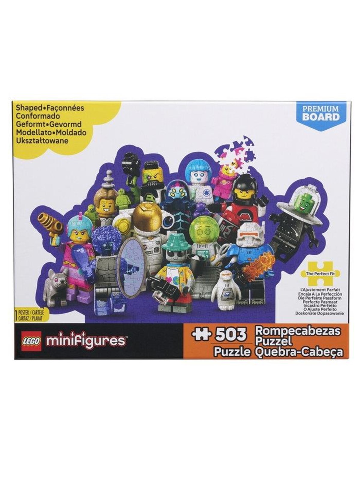 LEGO Minifigures Collage Puzzle (500)