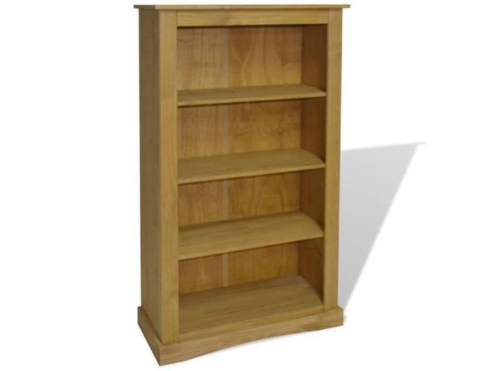 P42 Bibliotheque a 4 niveaux Pin mexicain Corona Range 81x29x150 cm