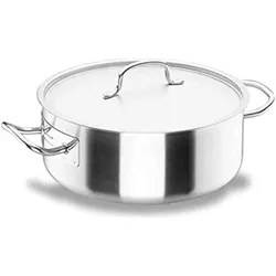 Lacor 60 cm, Pfanne + Kochtopf, Silber