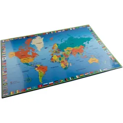 10x Exacompta 29790E Schreibunterlage extra starkem Karton, Vorder- und Rückseite aus PVC, 37,5 x 57,5 cm, Weltbild