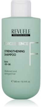 Revuele Professional Forcessence Strengthening champô reforçador para cabelo danificado e quebradiço 300 ml. Professional Forcessence Strengthening