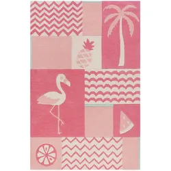 Smart Kids, Kinderteppich, Fruity Flamingo (190 x 130 cm)