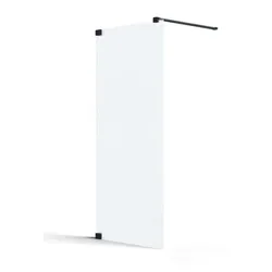TARDIS Shower-Performance Walk-In Dusche  8 mm Black.. - Duschkabine