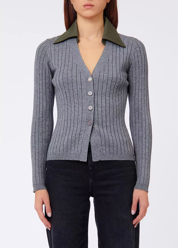 LIU JO - Pullover, für Damen, Dunkelgrau, Größe XS