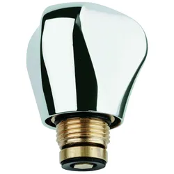 Grohe Oberteil mit Treflor Griff 11086 Markierung blau/rot 1/2" chrom, 11086000 11086000