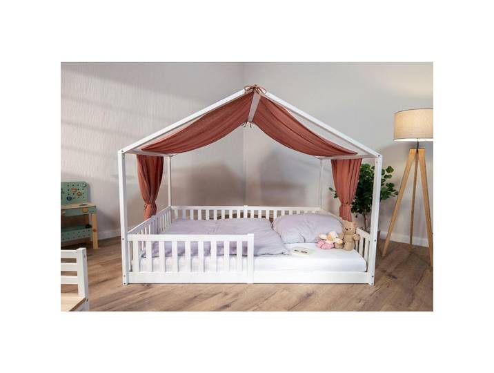 tiSsi Spielvorhang Musselin, Mokka, 200x120-140 cm, Schlafen, Babytextil-Kollektionen