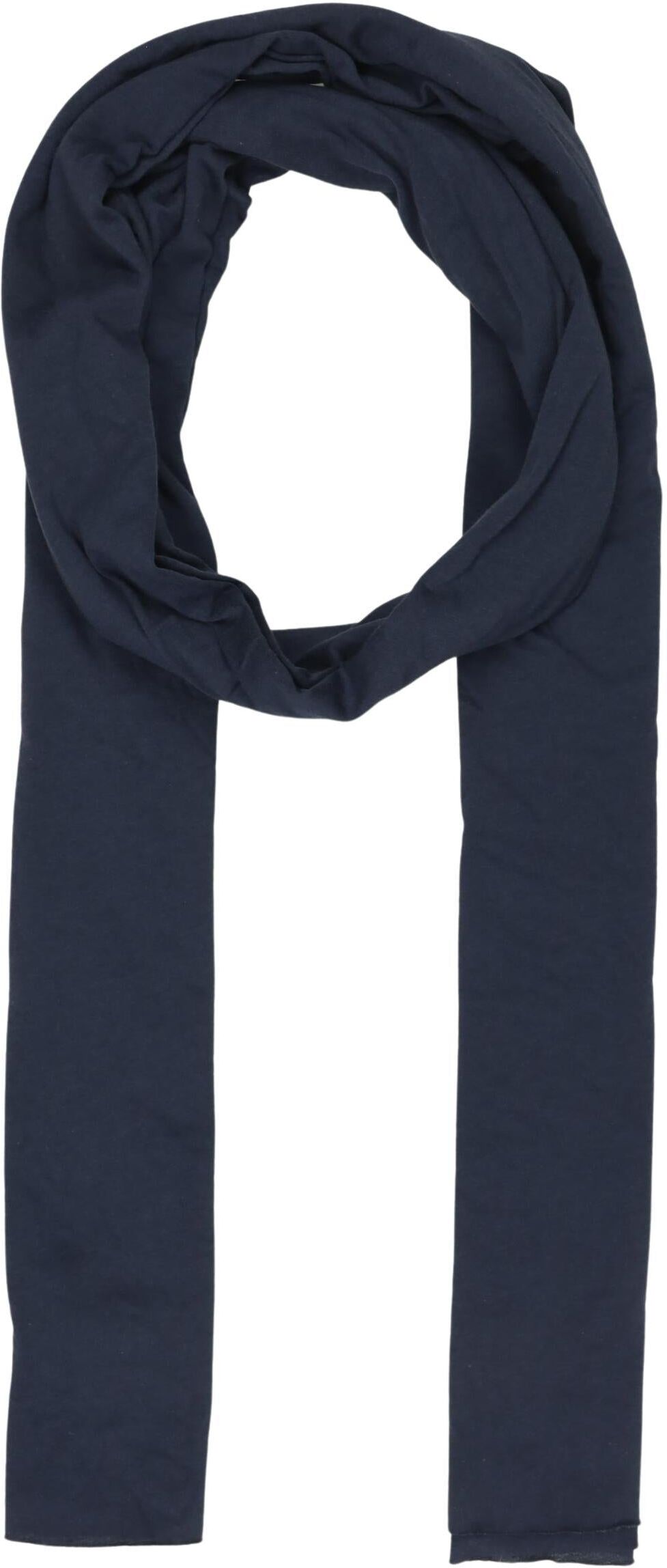 Esprit Damen Schal oder Tuch, Marineblau, Baumwolle - Second Hand