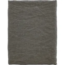 Pure Linen Tischdecke 160 cm erdfarben