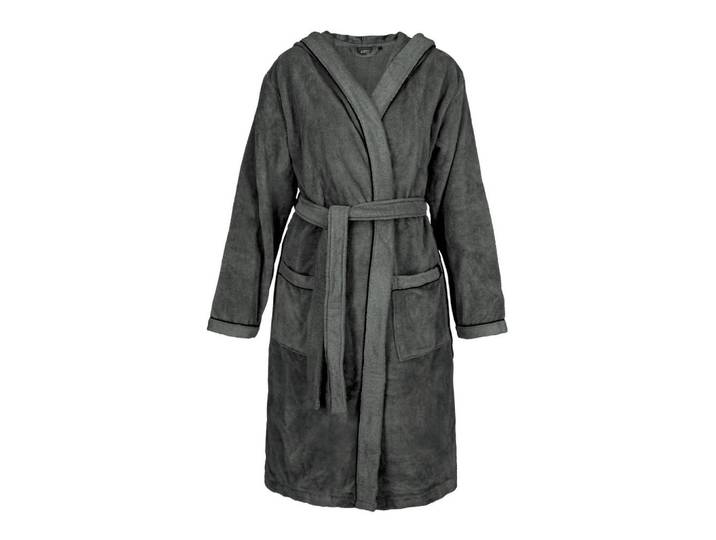 Schöner Wohnen Bademantel Select, Anthrazit, onesize, Gr. XL, Heimtextilien, Badtextilien, Bademäntel