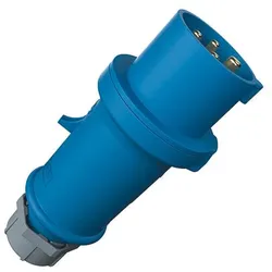 Mennekes, Netzstecker + Netzkupplung, 16A4P 9H230V Stecker 151A ProTOP II IP44