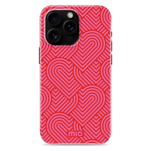 Mio Back panel cover Wild Hearts Magsafe Compatible for iPhone 16 Pro Max (Apple iPhone 16 Pro Max) (54149083)
