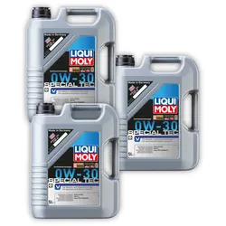 3x Motoröl LIQUI MOLY 3769 Special Tec V 0W-30 Motorenöl Leichtlauf Motor Öl 5L