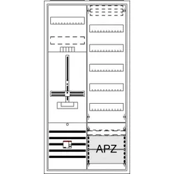 Striebel & John DA27CBL Komplettschrank, AP Dreipunkt, A27 1Z1V5A2OVR 2CPX054283R9999